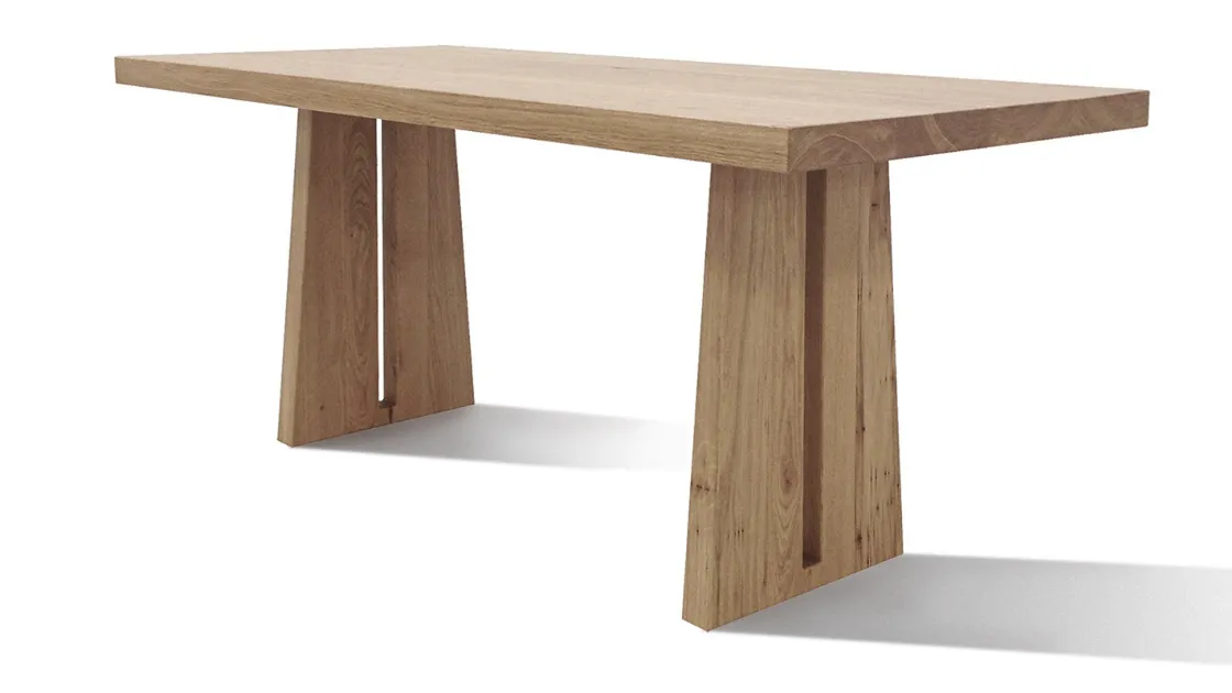 Tavolo in legno massello Japan di Be Natural