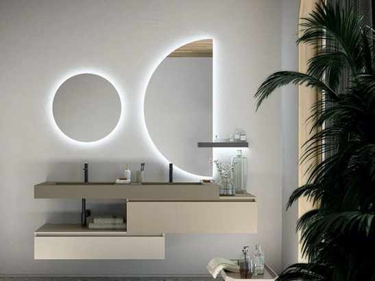 Mobile da Bagno sospeso Segno 04 di Cerasa