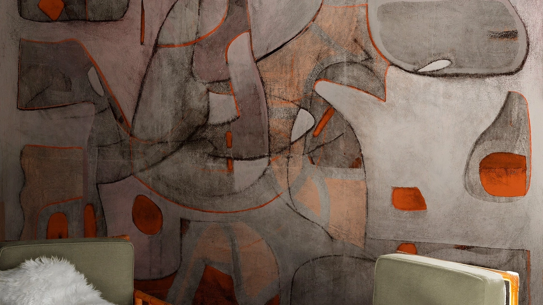 Carta da parati Dustpath di Wall&Decò