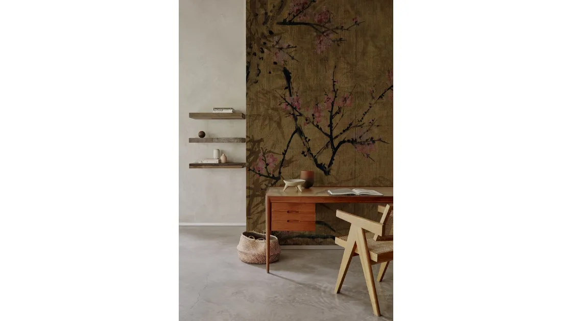 Carta da parati con fiori di ciliegio Sakura di Wall&Decò