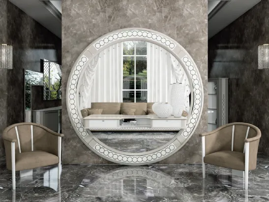 Specchio per Entrance Hall 01 di Vismara Design