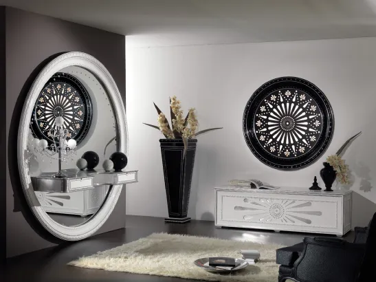  Specchio per Entrance Hall 04 di Vismara Design