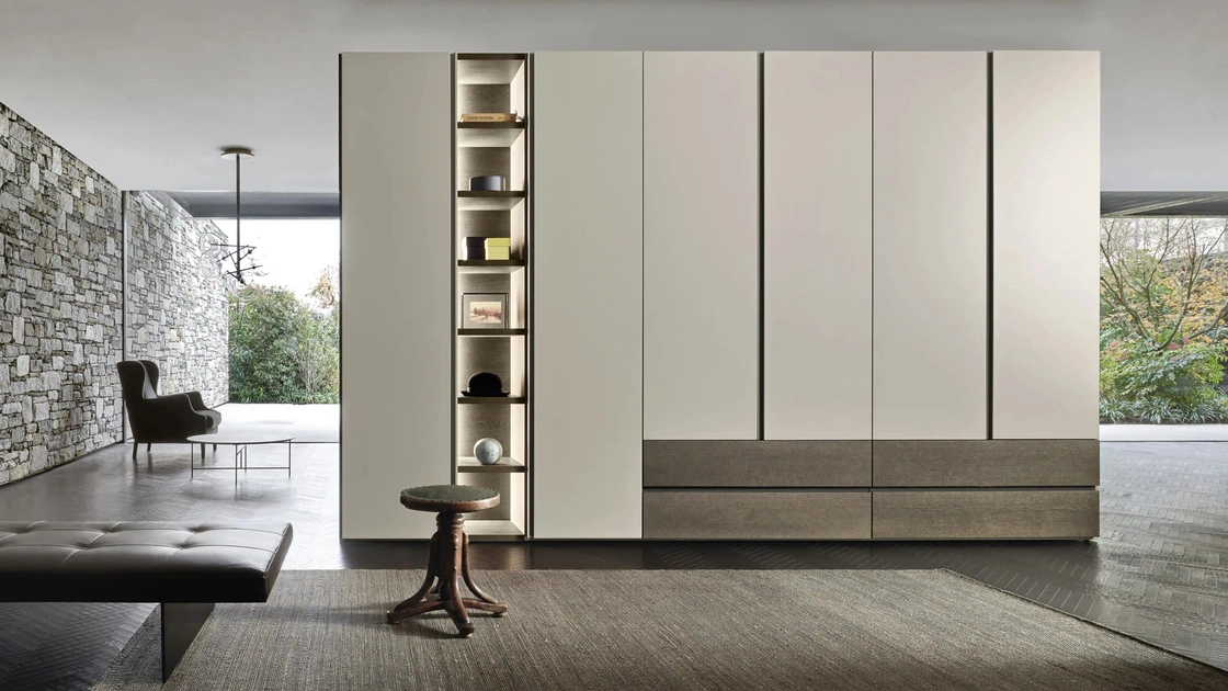 Armadio con ante battenti Collage di Sangiacomo