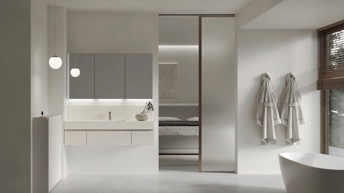 Mobile da Bagno sospeso INK NK014 di Compab