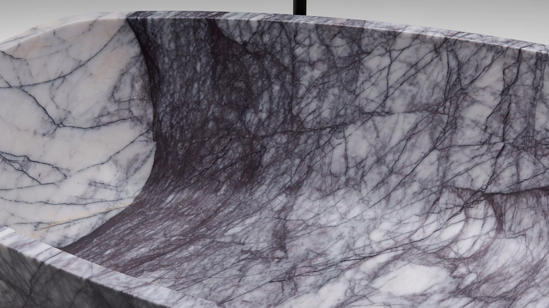 Vasca da Bagno in pietra Inkstone di Neutra