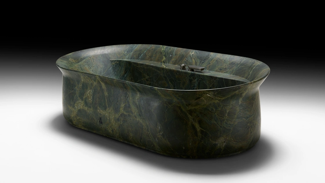 Vasca da Bagno Majesté in Verde Borgogna di Neutra