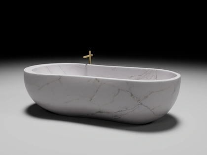 Vasca da Bagno in marmo Alone di Neutra