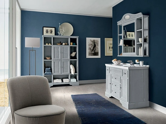 Mobile da Bagno Paestum 01 in Frassino laccato di Cerasa