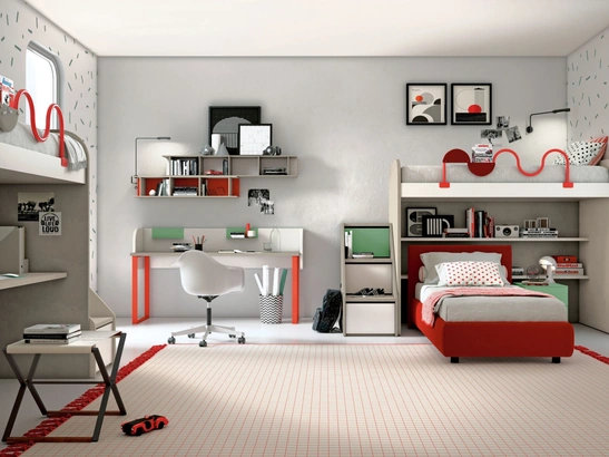 Cameretta a soppalco Nemo di Mariani Plus