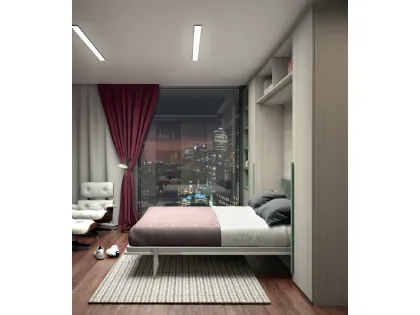Letto a scomparsa Composizione N012 di Molteni Home Revolution