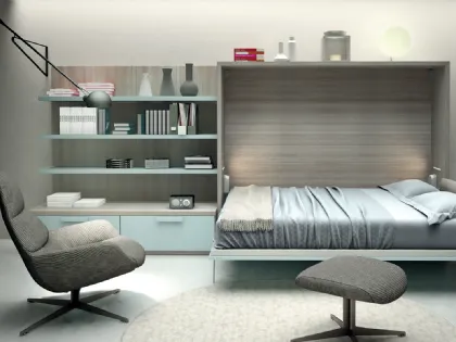 Letto a scomparsa Composizione N013 di Molteni Home Revolution