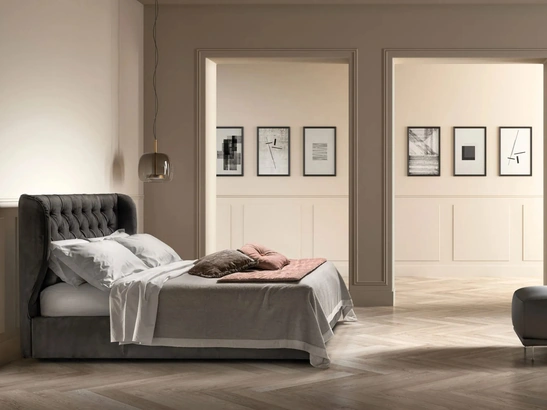 Letto con testiera Gem di Bside