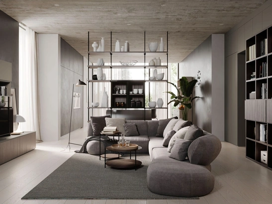 Libreria Divisoria in Metallo di Nardi Interni