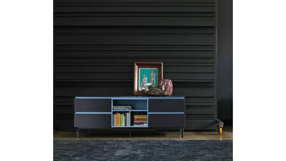 Madia Cosmopolitan Cristallo Blu di Bontempi
