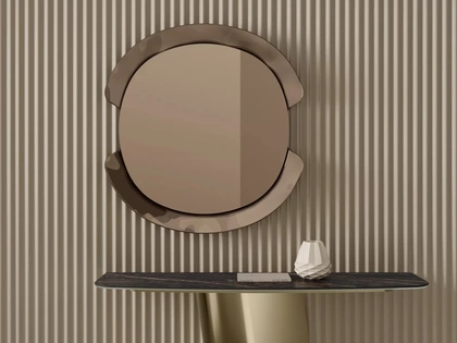 Mobile ingresso Kimono Consolle con top in SuperMarmo di Bontempi