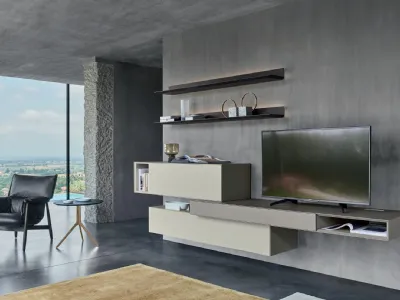 Parete Attrezzata Domino 02 di Sangiacomo