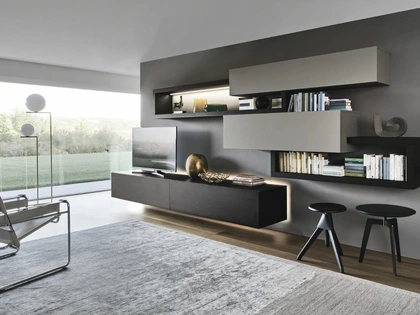 Parete Attrezzata Lampo 046 di Sangiacomo