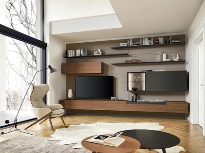 Parete Attrezzata Lampo 186 di Sangiacomo