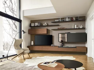 Parete Attrezzata Lampo di Sangiacomo