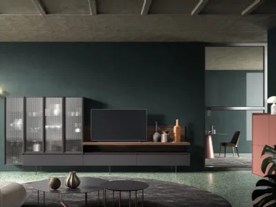 Parete Attrezzata Modulo Day 05 di Orme