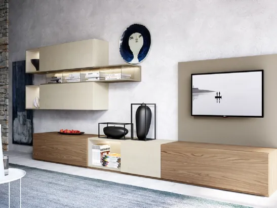 Parete Attrezzata Sky 204 di Astor Mobili