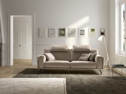 Divano moderno in tessuto Living Bright di Samoa