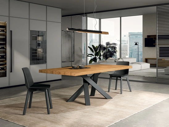 Tavolo in legno Foxi di FGF Mobili