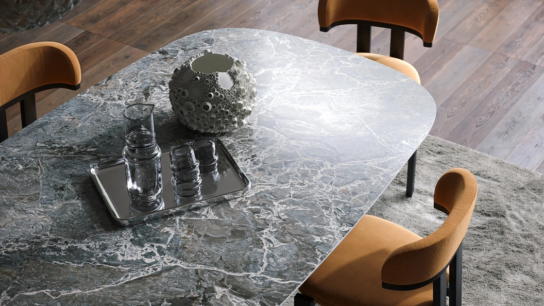 Tavolo Sipario in ceramica di Tonin Casa