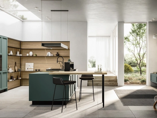 Cucina Moderna con isola Alma 03 di Arredo3