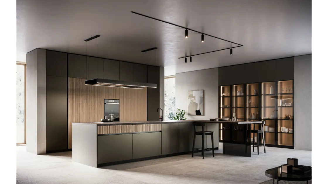 Cucina Moderna Asia 06 con isola Arredo3