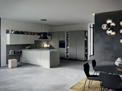 Cucina Moderna angolare Play Lab 01 in laminato di Dibiesse