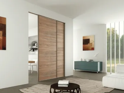 Porta scorrevole per interni Aria Square 34 di Zemma
