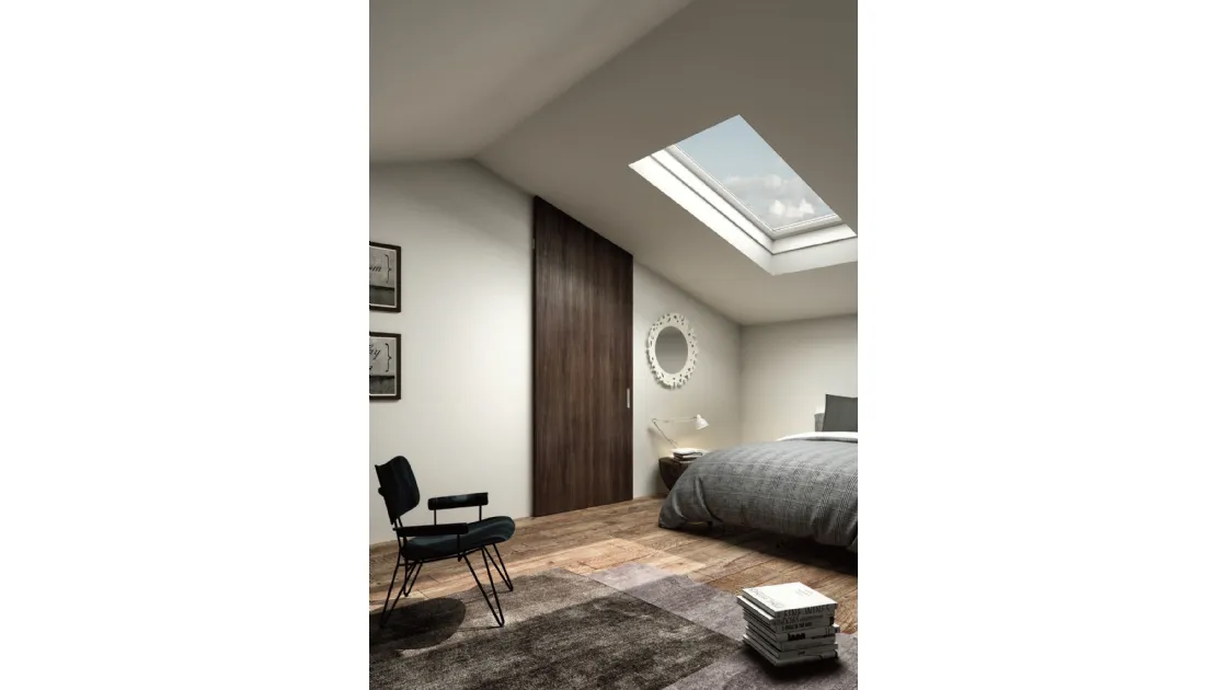 Porta per interni su misura Aria Wood 42 di Zemma
